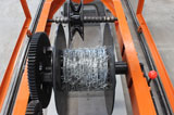 New galvanized razor barbed wire mesh machine