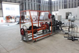 CS-A positive and negative twist barbed wire machine