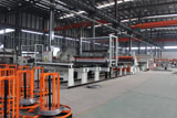 Full automatic welded mesh machine line