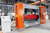 Expanded metal making machine