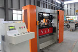 Expanded metal making machine