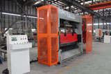 Rhomboid mesh expanded machine