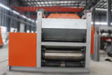 Four-rollers flattening machine