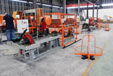 New galvanized razor barbed wire mesh machine