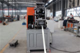 Angle protecting mesh machine