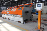 Straight wire drawing machine