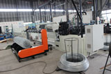 Chain link fabric machine