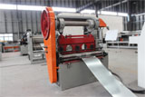 Expanded metal mesh machine