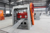 Expanded metal mesh making machine