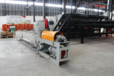 Straightening and cutting machine