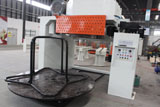 Headstand wire drawing machine for supermarket shelves manufacturing industry