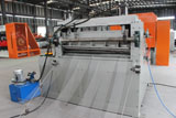 Leveling slitting and cutting machine