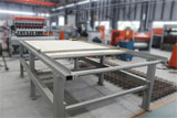 Sheet mesh longitudinal bar storage rack