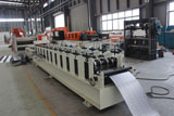 Forming machine and hydraulic cutting