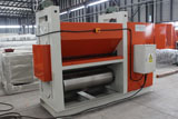 Expanded mesh flatten machine for aluminum