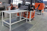 Metal lath machine production line