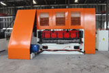 Expanded metal making machine