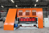 Expanded metal mesh machine