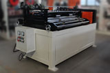 Expanded mesh leveling machine