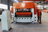 Expanded metal mesh making machine