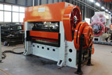 Expanded metal mesh machine