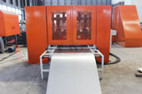 Expanded metal mesh machine