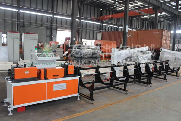 wire straightening and cutting machine