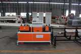 Wire straightening and cutting machine