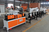 Wire straightening and cutting machine