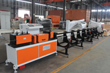 Wire straightening and cutting machine