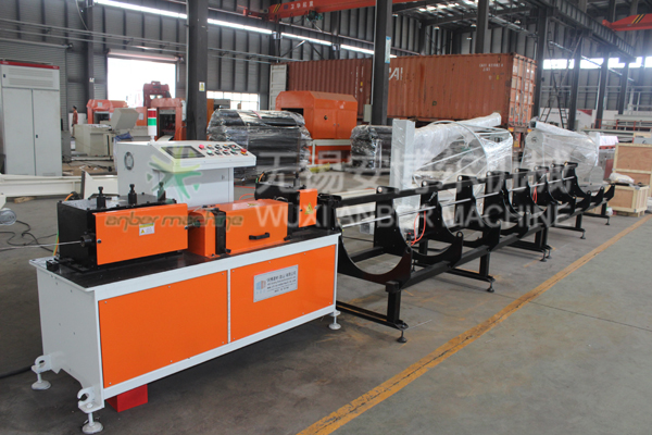 wire straightening and cutting machine