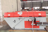 High speed wire straightening and cutting machine