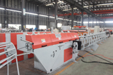 Pneumatic wire straightening and cutting machine