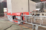 Steel wire straightening and cutting machine