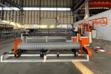 Automatic chain link fence machine