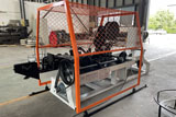 Single barbed wire machine