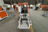 Barbed iron wire machine