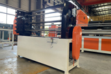 Spiral wire coiling machine