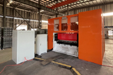 Expanded metal making machine