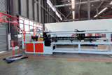 Chain link fabric machine