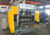 Automatic expanded metal mesh machine