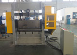 Expanded metal mesh machine