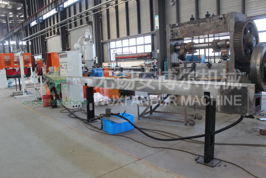 Wire pvc coating line