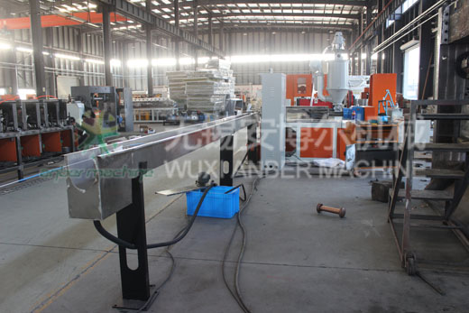 Wire pvc coating line