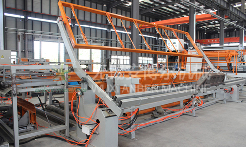 Mesh turning machine