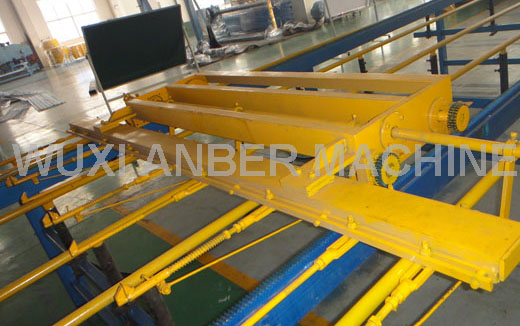 Mesh puller of the Reinforcing Bar Mesh Welding Machine